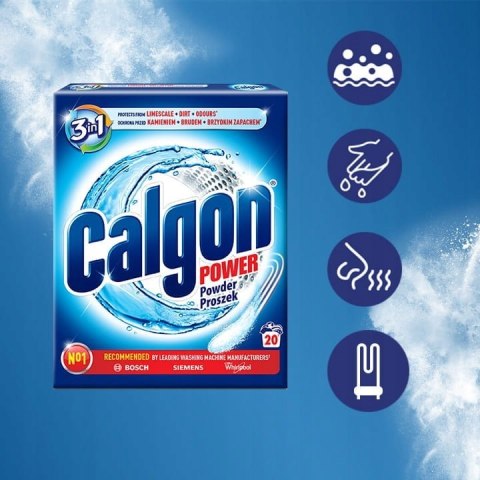 Calgon 4w1 proszku do pralek przeciw osadzaniu się kamienia 500 g