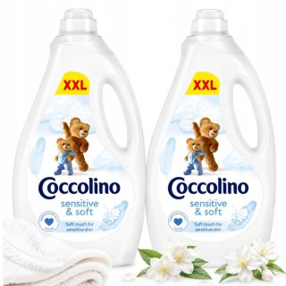 Coccolino Sensitive & Soft Płyn do Płukania 2x3L 240 Prań Duo