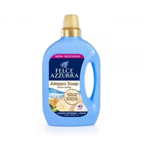 FELCE AZZURRA Żel 30 Prań Aleppo Soap włoski płyn do prania 1,595 L