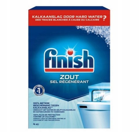 FINISH Sól do zmywarki ochronna gruboziarnista 4kg
