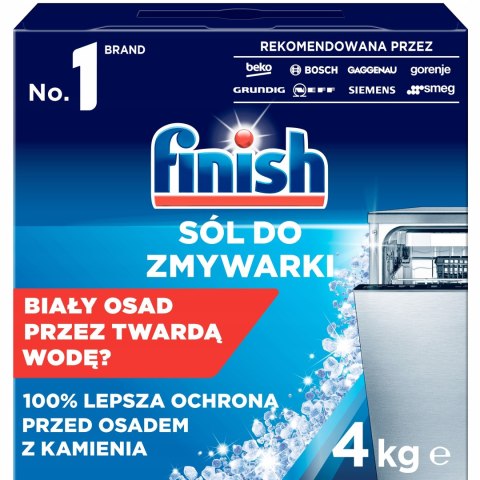 FINISH Sól do zmywarki ochronna gruboziarnista 4kg