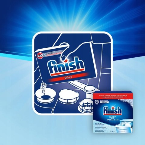 FINISH Sól do zmywarki ochronna gruboziarnista 4kg