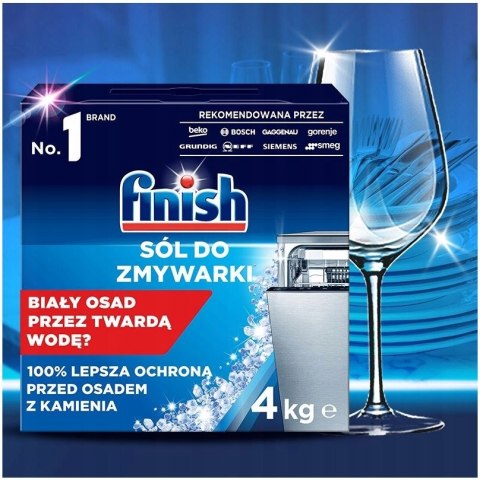 FINISH Sól do zmywarki ochronna gruboziarnista 4kg