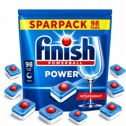 FINISH Tabletki do zmywarki 98 Power Fresh
