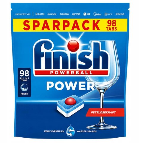 FINISH Tabletki do zmywarki 98 Power Fresh