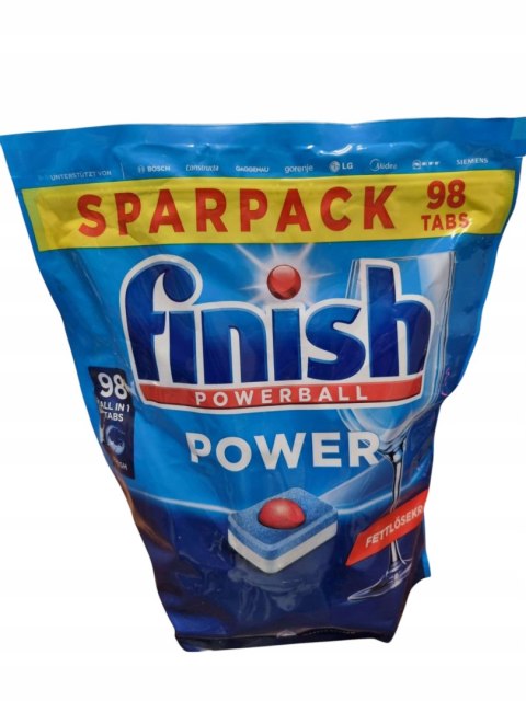 FINISH Tabletki do zmywarki 98 Power Fresh