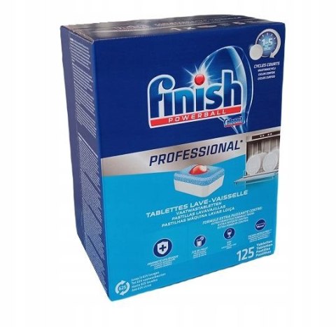 Finish Tabletki do Zmywarki Quantum Powerball Professionalall in one 125szt
