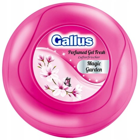 GALLUS Odświeżacz Żel KULA zapach do łazienki 150g Magic Garden