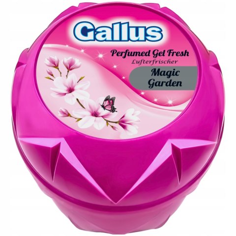 GALLUS Odświeżacz Żel KULA zapach do łazienki 150g Magic Garden