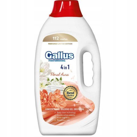 GALLUS Professional Żel do Prania Koloru Białego 4,05L Uniwersalny