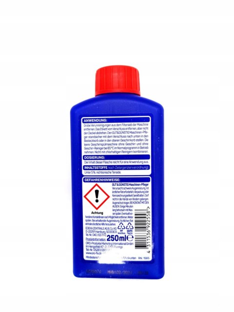 G&G Czyścik do zmywarki 250ml
