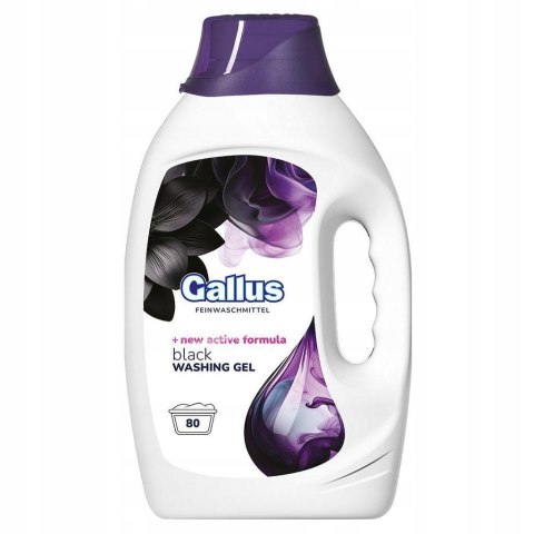 Gallus Black Żel do Prania Czarnego Ciemnego Skoncentrowany Wydajny 3,2L
