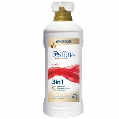 Gallus Color Żel Do Prania Kolorów 2L 56 Prań 3w1 Skoncentrowany