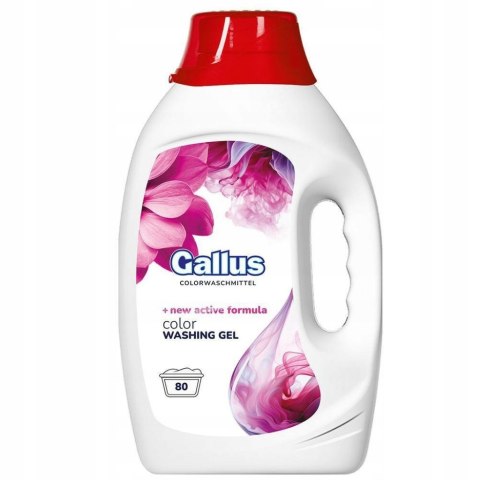 Gallus Color Żel do Prania Koloru Skoncentrowany Wydajny Niemiecki 3,2L 80P