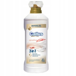 Gallus Sensitive Żel Do Prania Delikatnych Tkanin 2L 57 Prań 3w1