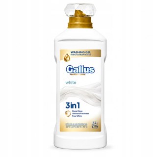 Gallus White Żel Do Prania Białego 3w1 57 Prań Skoncentrowany 3L