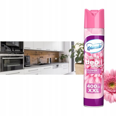 KOLORADO Odświeżacz spray 400ml Flower DS002 - KWIATOWY