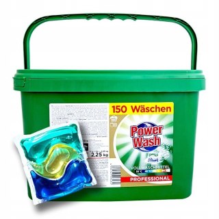 Kapsułki do prania Power Wash Professional universalne 150 sztuk