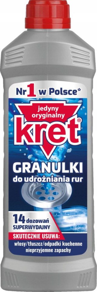 Kret granulki do udrożniania rur 560g