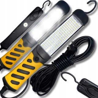 LAMPA WARSZTATOWA GARAŻOWA LED lampka KANAŁOWA + HAK MAGNES MOCNA LATARKA