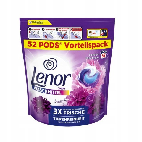 LENOR All-in-1 52 Pods Amethyst Kapsułki do prania