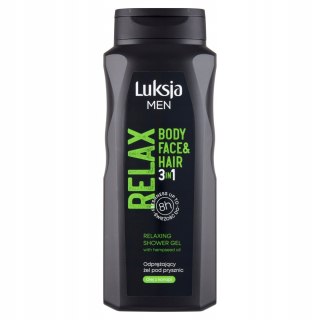 LUKSJA Żel pod prysznic 500ml Men Relax