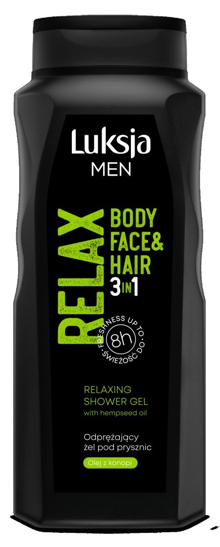 LUKSJA Żel pod prysznic 500ml Men Relax