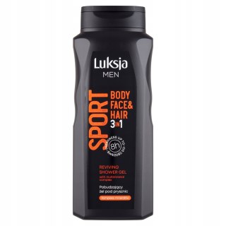 LUKSJA Żel pod prysznic 500ml Men Sport