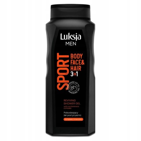 LUKSJA Żel pod prysznic 500ml Men Sport