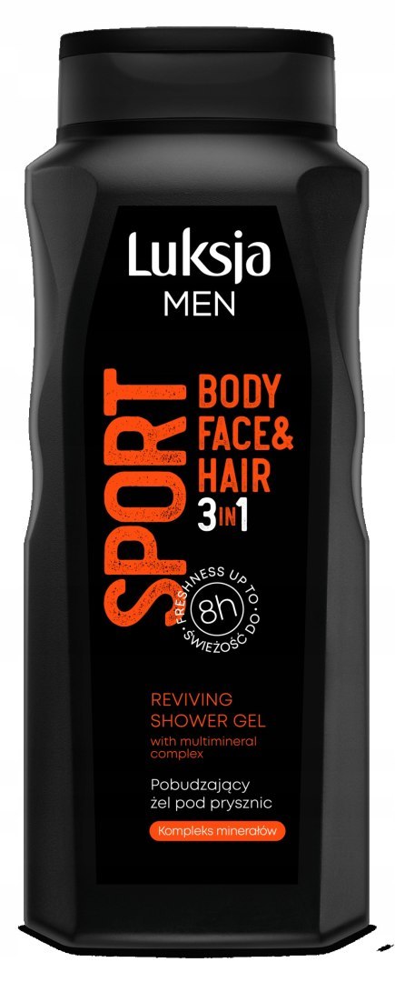 LUKSJA Żel pod prysznic 500ml Men Sport