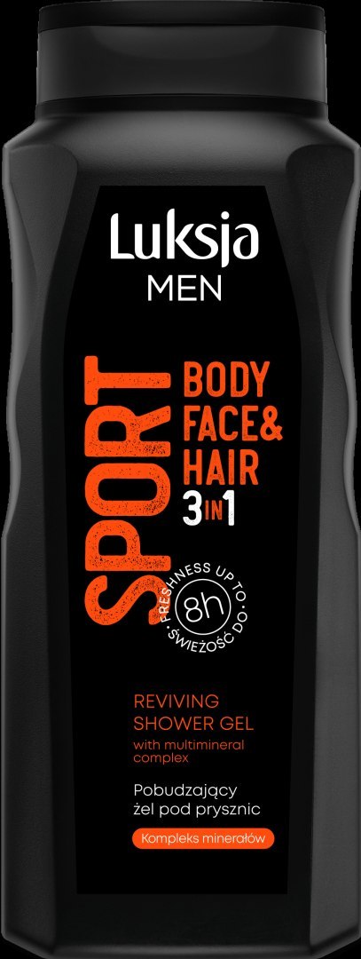 LUKSJA Żel pod prysznic 500ml Men Sport