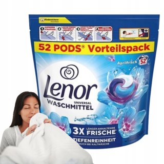 Lenor All-in-1 Pods Aprilfrisch Kapsułki do Prania 52 szt. Universal