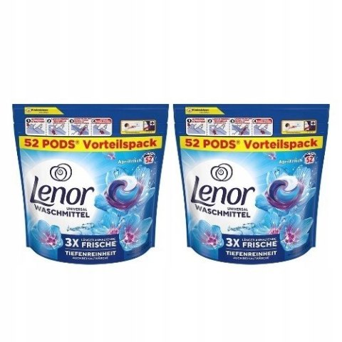 Lenor All-in-1 Pods Aprilfrisch Kapsułki do Prania 52 szt. Universal