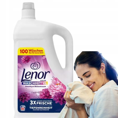 Lenor Amethyst Żel płyn do prania 5 l kolorów 100 prań