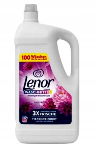 Lenor Amethyst płyn żel do prania kolorów 100 prań 5L niemiecki