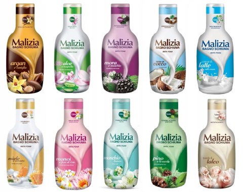 MALIZIA Płyn do kąpieli 1L Miele e zenzero (12)