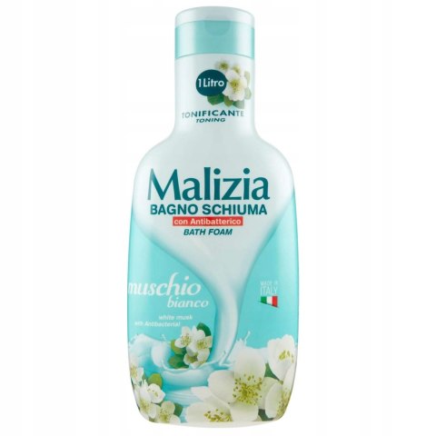 MALIZIA Płyn do kąpieli 1L Muschio Bianco