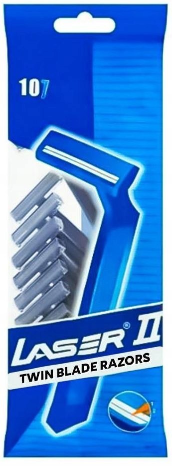 Maszynki do golenia jednorazowe LASER II 2 ostrza 10szt