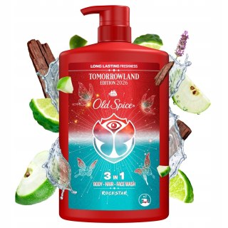 OLD SPICE Żel pod Prysznic Męski 1L 1000ml Rock Star 3w1 Ciało Włosy