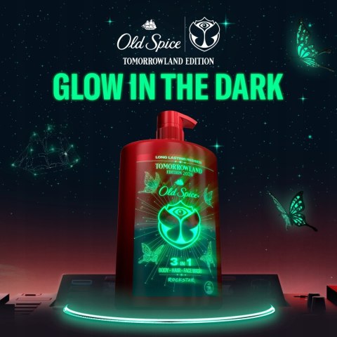 OLD SPICE Żel pod Prysznic Męski 1L 1000ml Rock Star 3w1 Ciało Włosy