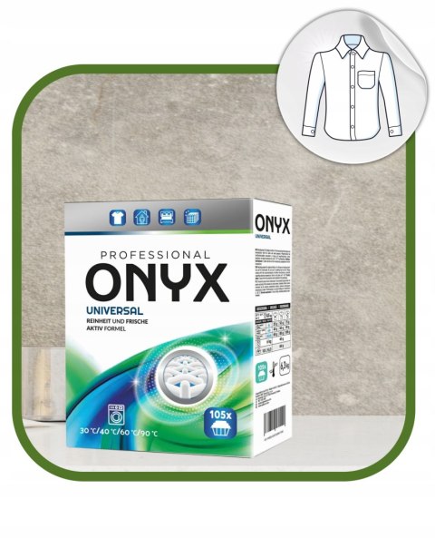 ONYX Proszek Do Prania Uniwersalny 105 Prań 6,3kg XXL