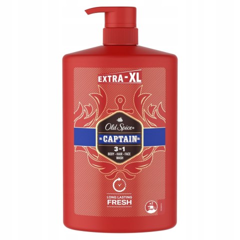 Old Spice Captain żel pod prysznic dla mężczyzn męski płyn do kąpieli 1L