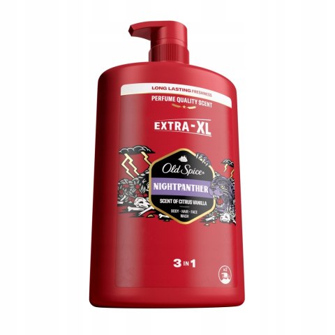 Old Spice Nightpanther żel pod prysznic dla mężczyzn męski 3w1 kąpieli 1L