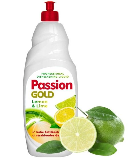 PASSION GOLD Płyn do naczyń 850ml Lemon Lime