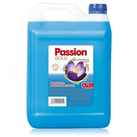 PASSION GOLD Płyn do podłóg 4,75L Niebieski