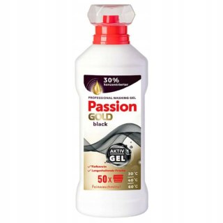 PASSION GOLD Żel do prania 50 prań 2L Black