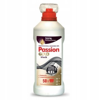 PASSION GOLD Żel do prania 50 prań 2L Black