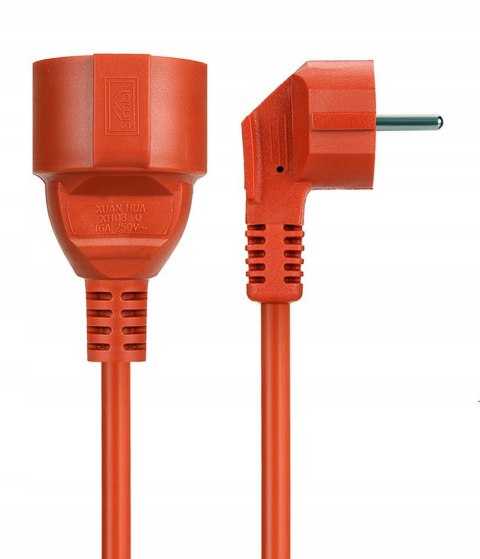 PRZEDŁUŻACZ OGRODOWY DO KOSIARKI GRUBY PRZEWÓD SZNUR BUDOWLANY KABEL 20m