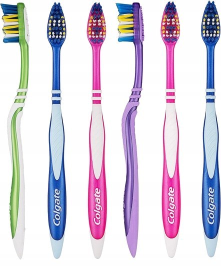 Szczoteczka do zębów Colgate Zig Zag Antibacterial Medium średnia 1 szt.