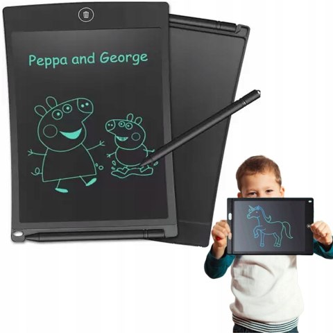 TABLET GRAFICZNY ZNIKOPIS DO RYSOWANIA MALOWANIA TABLICA 8,5 LCD Z RYSIKIEM